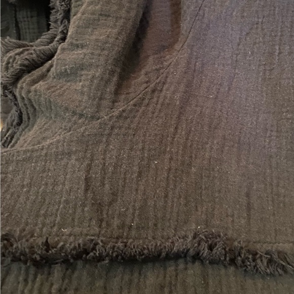 Cynthia Rowley Black Raw Edge Lounge Shorts Womens XL EUC - Picture 4 of 8